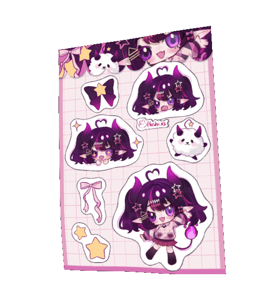 VityaNova “Chibi” Sticker Sheet (PRE-ORDER)