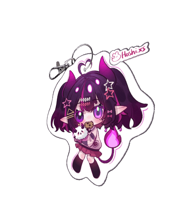 VityaNova "Chibi" Keychain! (PRE-ORDER)