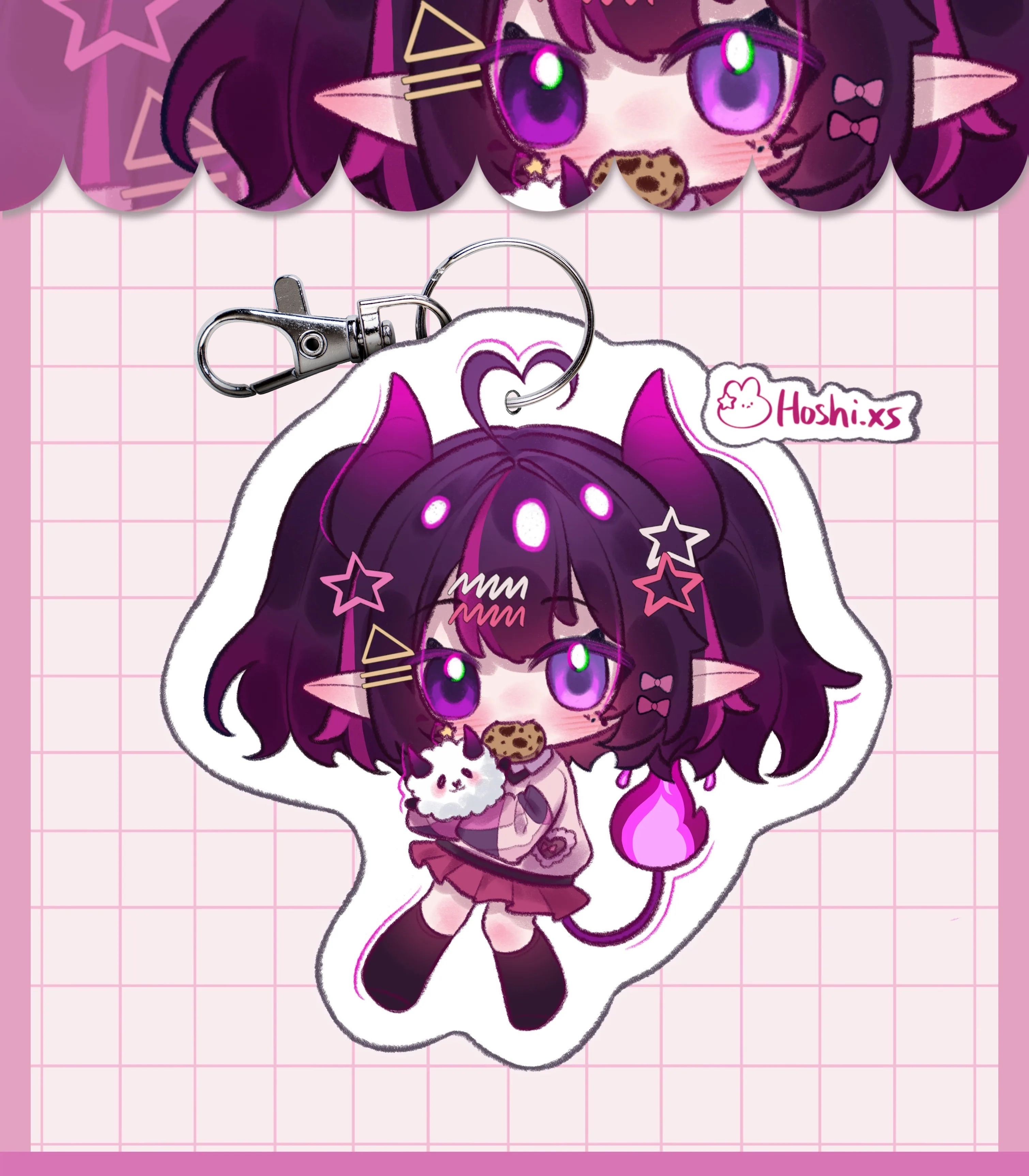 VityaNova "Chibi" Keychain! (PRE-ORDER)